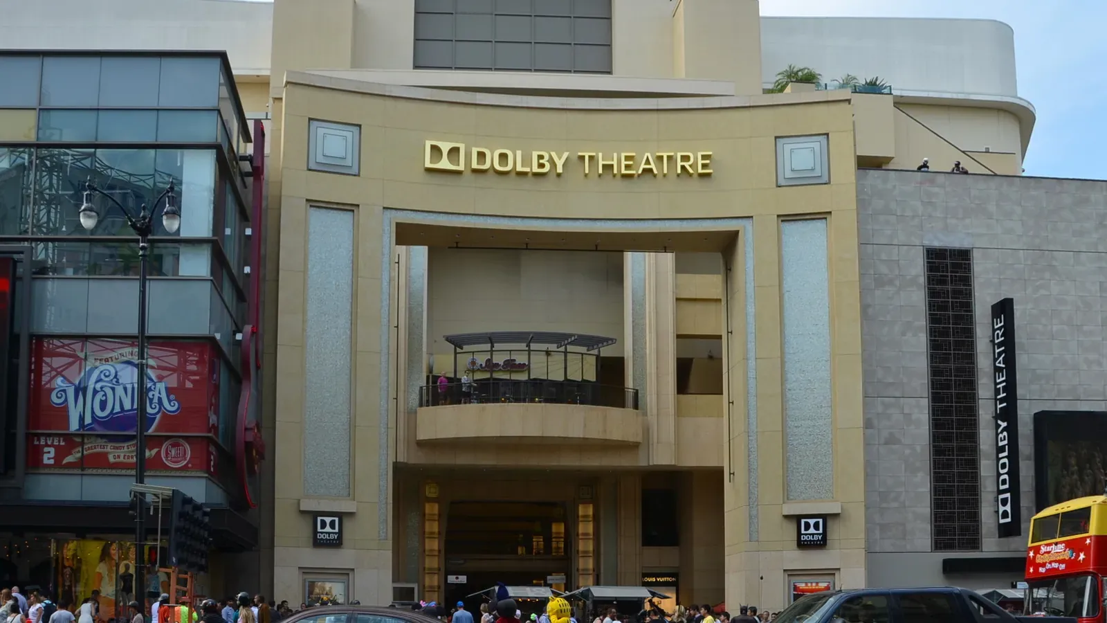The Dolby Theatre on Hollywood Boulevard, home of the Academy Awards